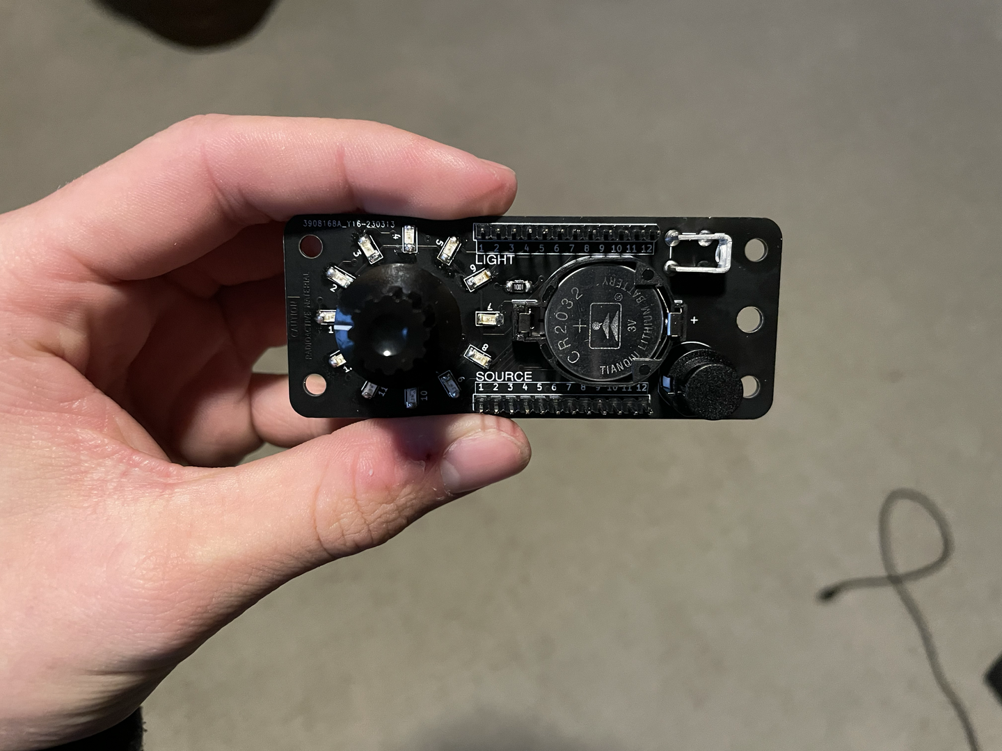 Custom wire tester for validating electrical connections.