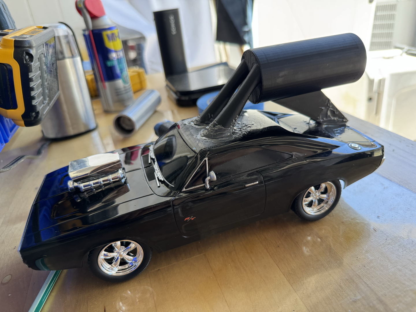 Rocket-Powered RC Car