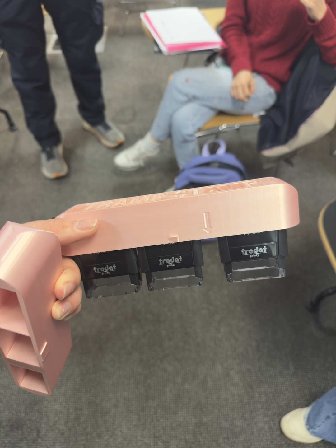 The Tramp Stamp (Rapid Test Name Stamper)